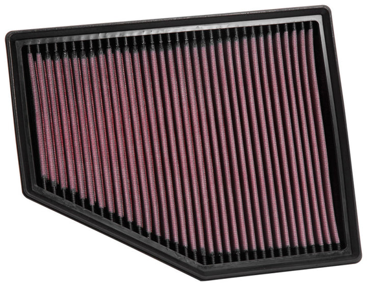 K&N 15-18 BMW 740I L4-3.0L F/I Replacement Drop In Air Filter - Bull Strap
