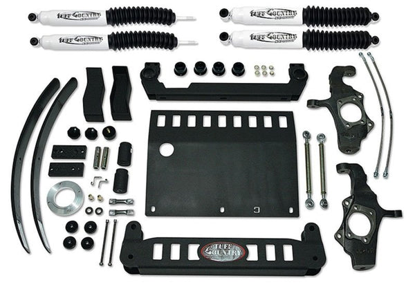 Tuff Country 04-12 Chevy Colorado 4x4 4in Lift Kit (SX8000 Shocks) - Bull Strap