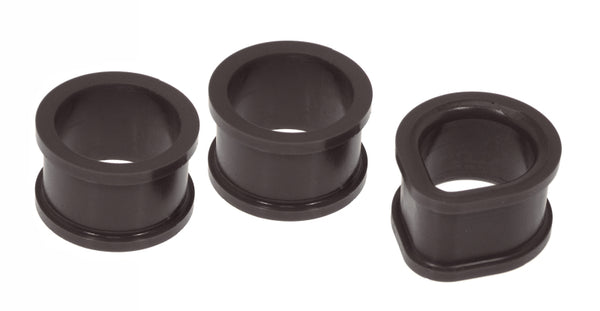 Prothane 89-98 Nissan 240SX Steering Rack Bushings - Black - Bull Strap