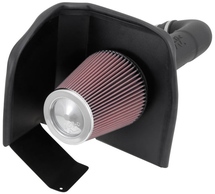 K&N 14-15 Chevy/GMC 1500 V-8 5.3/6 2L Performance Intake Kit - Bull Strap