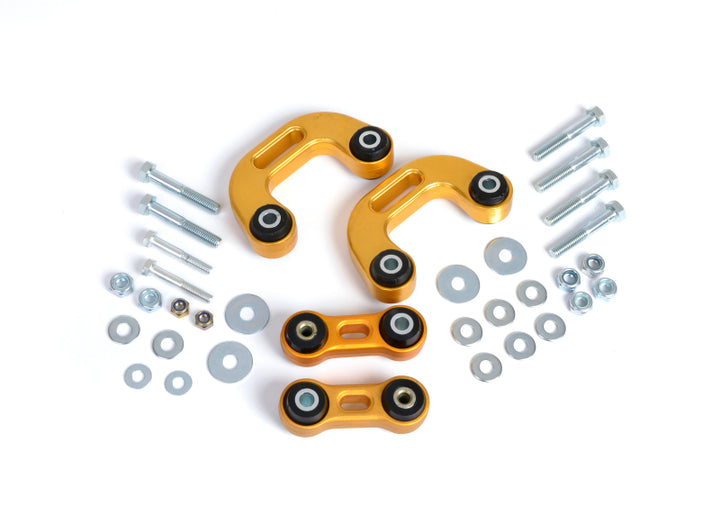 Whiteline 93-00 & 03-07 Subaru Impreza Non-Turbo Front&Rear Sway bar link conv kit - extra h/d alloy - Bull Strap