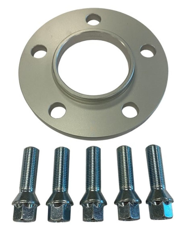 BBS 10mm Spacer Kit Mercedes Benz/Audi 5x112 CB 66.5 - 14x1.5 Bolts (1 Spacer & 5 Lug Bolts) - Bull Strap