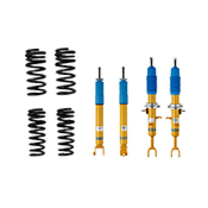 Bilstein B12 2009 Nissan 350Z Touring Front and Rear Suspension Kit - Bull Strap