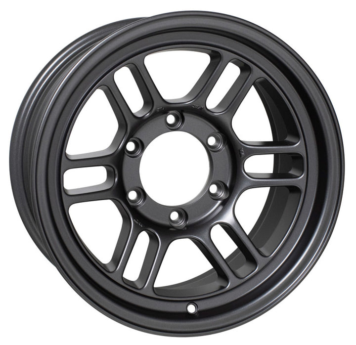 Enkei RPT1 17x9 6x139.7 Bolt Pattern +0 Offset 106.1 Bore Matte Dark Gunmetallic Wheel - Bull Strap