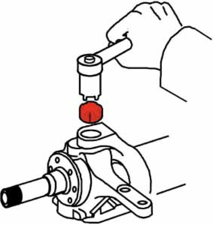 SPC Performance 1-1/2 deg. 4X4 BUSHING - Bull Strap