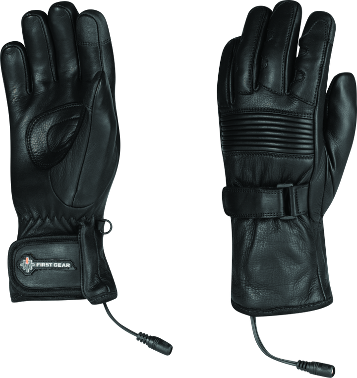FIRSTGEAR Heated Rider iTouch Gloves - Small - Bull Strap