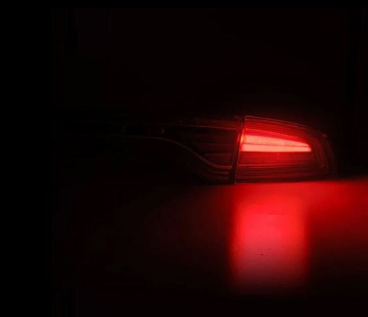 AlphaRex 15-23 Dodge Charger Nova-Series LED Tail Lights - Alpha-Black - Bull Strap