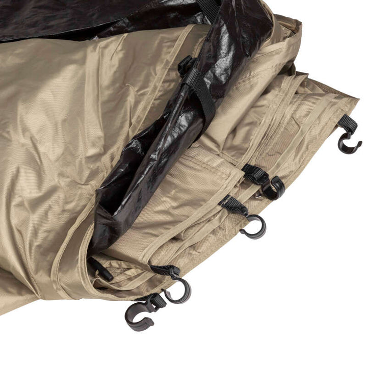 ARB Dlxe Awn Room W/Flr 2.5M98Lg 2500X2500mm 98X98In - Bull Strap