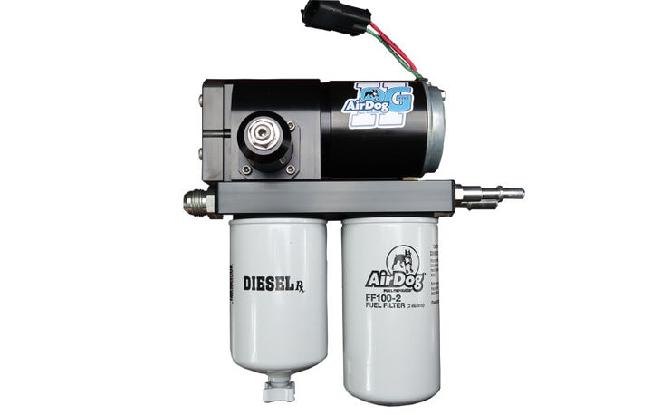 PureFlow AirDog II-5G 99-03 Ford 7.3L Powerstroke DF-165-5G Fuel Air Separation System - Bull Strap