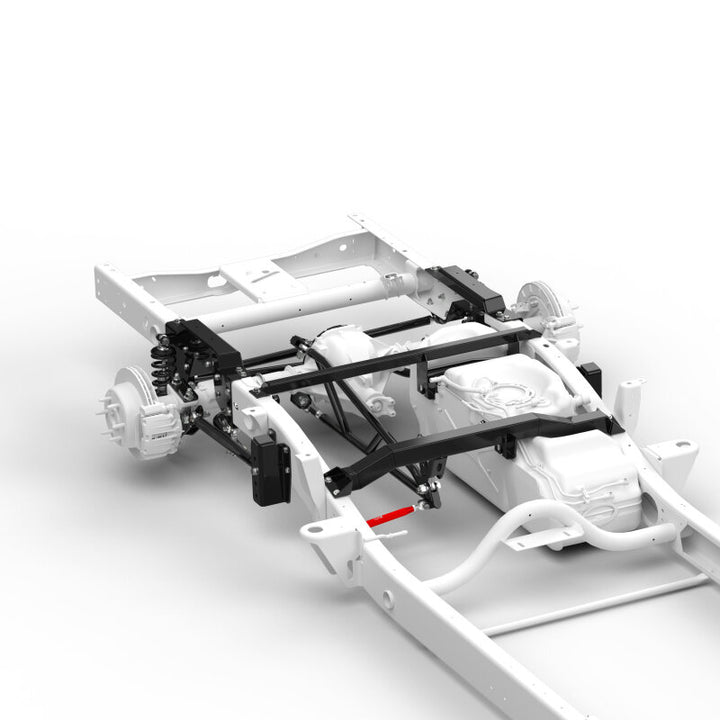 QA1 99-06 Chevy Silverado 1500 Short Bed Single Adjustable Rear Suspension Kit - Bull Strap