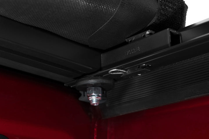 Tonno Pro 09-19 Dodge RAM 1500 6.4ft Fleetside Lo-Roll Tonneau Cover - Bull Strap