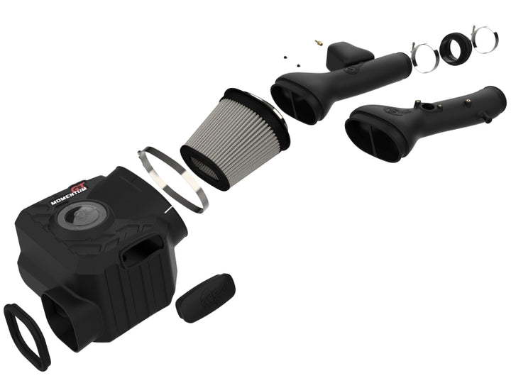 aFe Momentum GT Cold Air Intake System w/ Pro DRY S Filter Toyota FJ Cruiser 07-21 V6-4.0L - Bull Strap