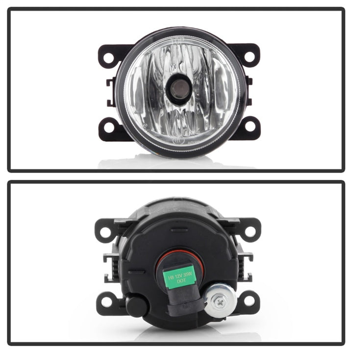 Spyder 19-20 Dodge Ram 1500 OEM Style Fog Lights w/Universal Switch- Clear (FL-DR19-C) - Bull Strap