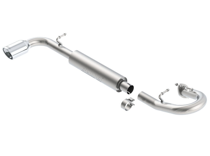 Borla 11-15 Scion tC Coupe 2dr 2.5L 4cyl SS Exhaust (rear section only) - Bull Strap
