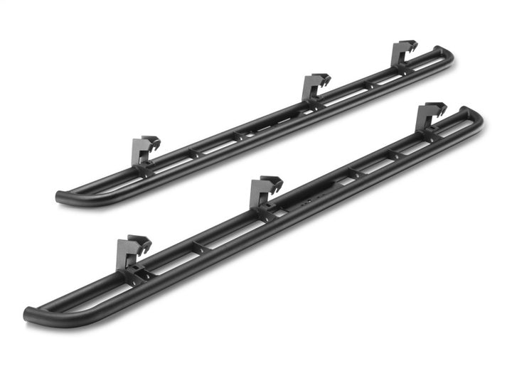 N-Fab RKR Rails 06-17 Toyota FJ Cruiser 4 Door 4 Door - Tex. Black - 1.75in - Bull Strap