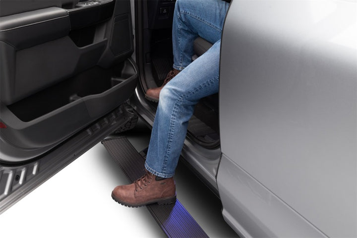 AMP Research 2003-2009 Hummer H2 PowerStep - Black - Bull Strap