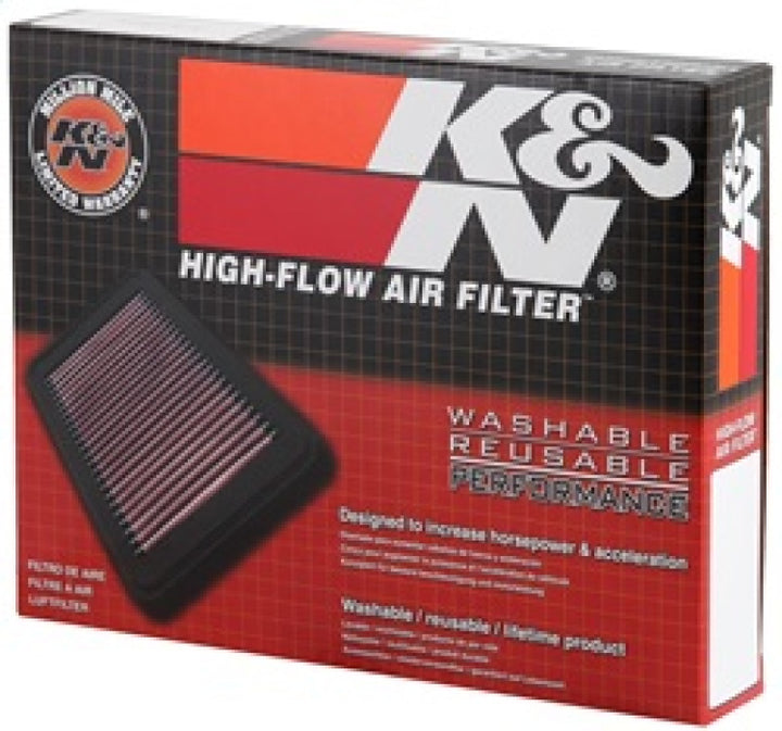 K&N 2018 Nissan Kicks L4-1.6L F/I Replacement Drop In Air Filter - Bull Strap