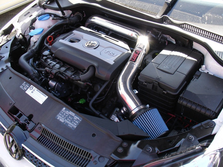 Injen 10-12 VW MKVI GTI 2.0L TSI Black Cold Air Intake - Bull Strap