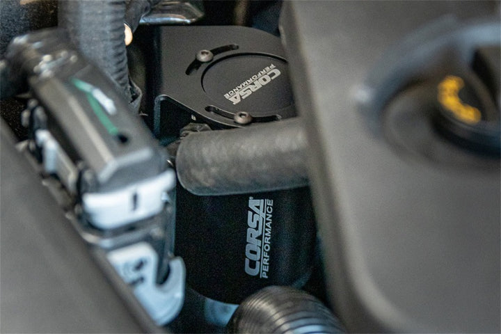 Corsa 2018-2023 Ford Mustang GT 5.0L V8 Oil Catch Can - Bull Strap