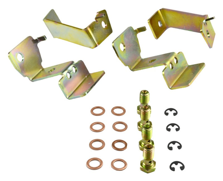 Goodridge 05-14 Ford Mustang (w/ABS) Stainless Steel Brake Line Kit - Bull Strap