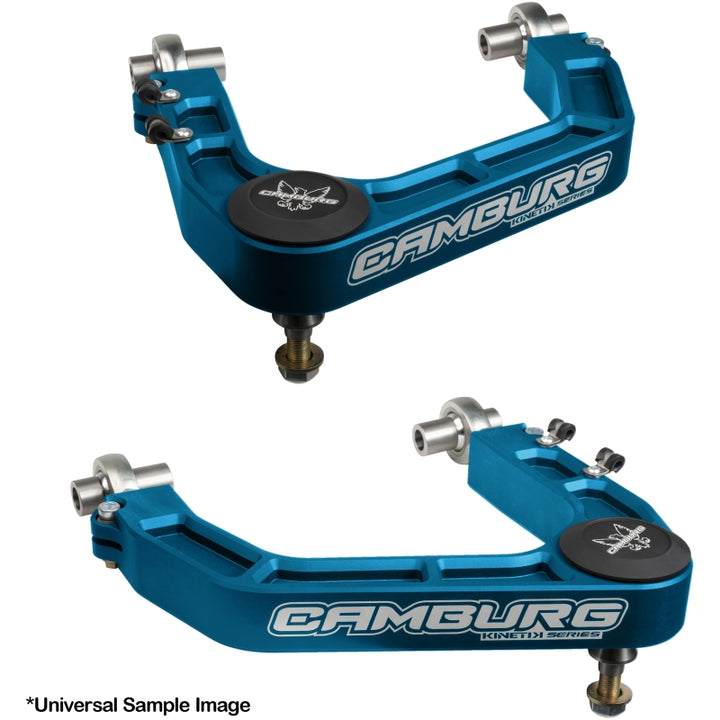 Camburg Toyota Tacoma 05-23 / 4-Runner 03-23 / FJ 07-14 KINETIK V2 Uniball Upper Arms (King Blue) - Bull Strap