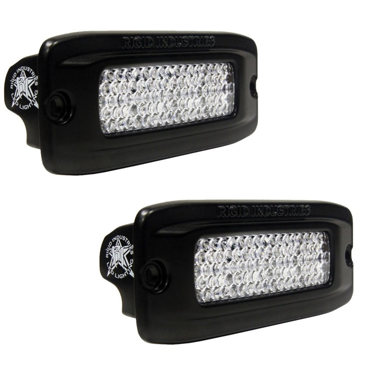 Rigid Industries SRQ - Flush Mount - Diffused - Back Up Light Kit - Bull Strap
