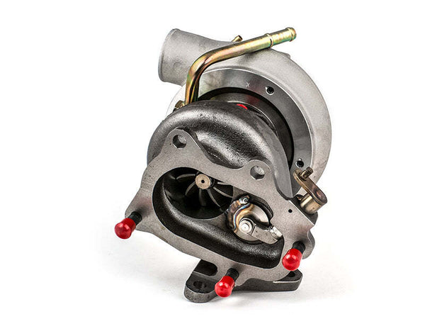 Forced Performance Subaru STi/WRX Green Turbocharger 60mm CH8CM Turbine Hsg External WG w/Oil Line - Bull Strap