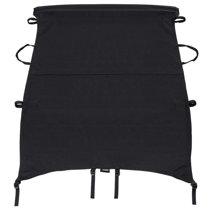 Rugged Ridge 18-22 Jeep Wrangler JL Unlimited (4-Door) Voyager Savannah Brief Top - Black - Bull Strap