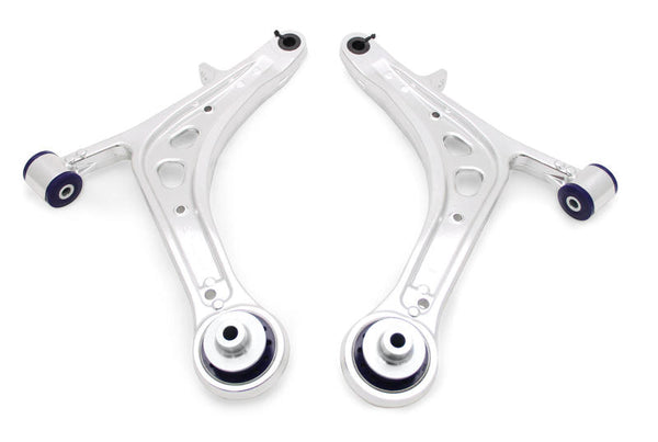 SuperPro 2015 Subaru WRX Limited Front Lower Alloy Control Arm Kit (STD Align) - Bull Strap