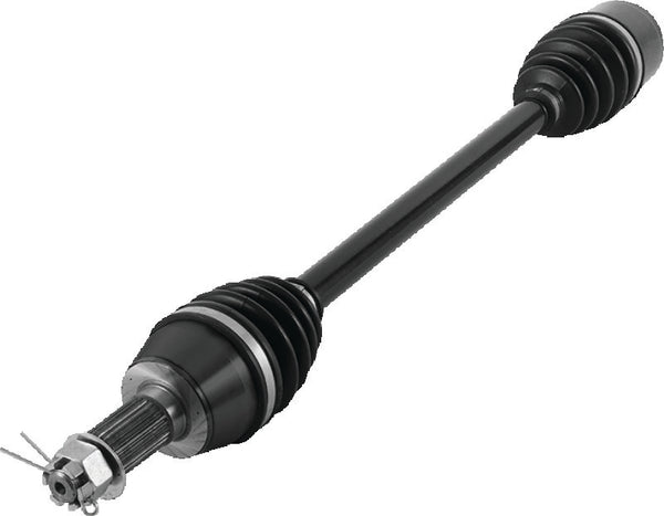 QuadBoss 13-15 Polaris Brutus 900 Front Left Side Rugged Axle - Bull Strap