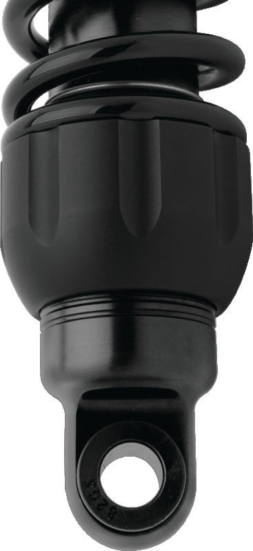 Progressive Harley Tri-Glide 444 Series Shocks 13.5in - Black - Bull Strap