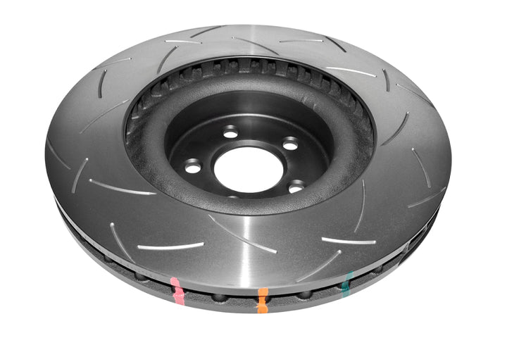 DBA 15-18 Ford Mustang GT w/ Performance Package Front Slotted 4000 Series Rotor - Bull Strap