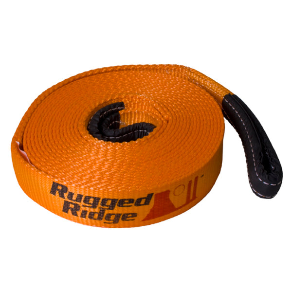 Rugged Ridge Recovery Strap 3in x 30 feet - Bull Strap
