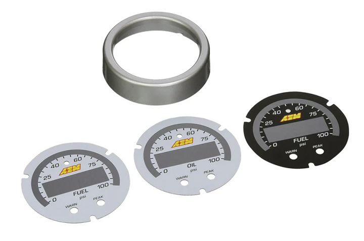 AEM X-Series Pressure Gauge Accessory Kit - Bull Strap