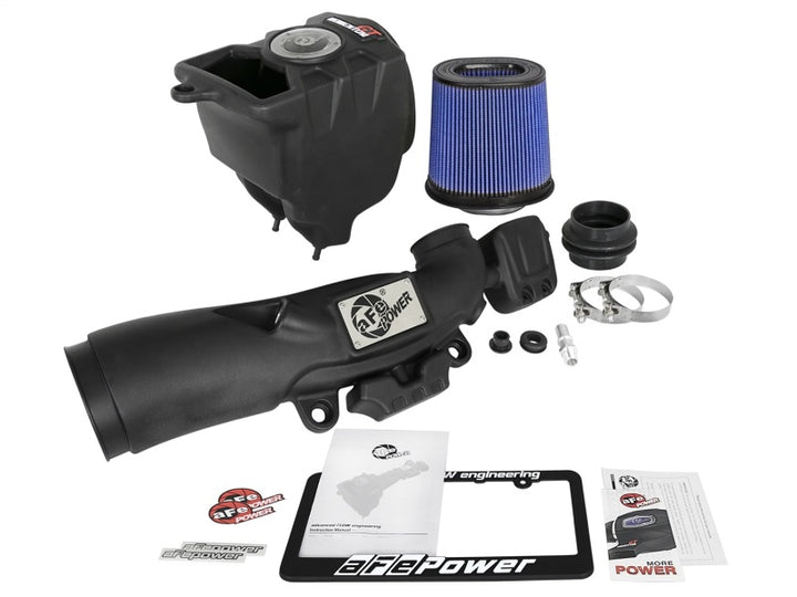 aFe Momentum GT Pro 5R Cold Air Intake System 2018+ Jeep Wrangler (JL) V6 3.6L - Bull Strap
