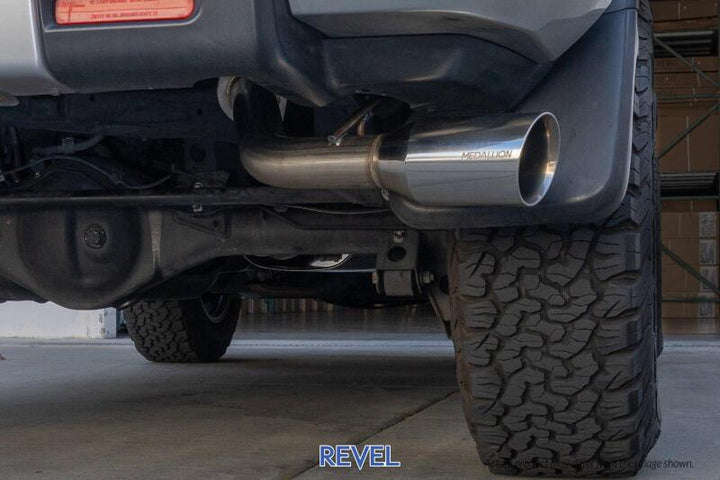Revel 07-14 Toyota FJ Cruiser Medallion Trail Hart Cat-Back Exhaust - Bull Strap