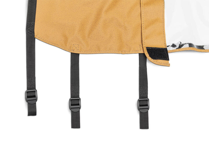 Rampage 1997-2002 Jeep Wrangler(TJ) Cab Soft Top And Tonneau Cover - Spice Denim - Bull Strap