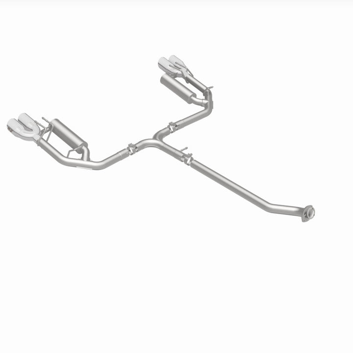 MagnaFlow 18-19 Toyota Camry XSE 2.5L (FWD) Street Series Cat-Back Exhaust w/4in Polished Quad Tips - Bull Strap