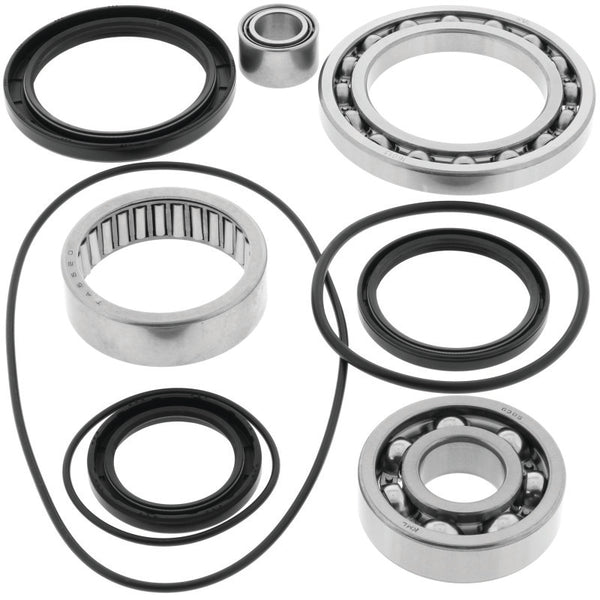 QuadBoss 99-04 Yamaha YFM250 Bear Tracker Rear Differential Bearing & Seal Kit - Bull Strap