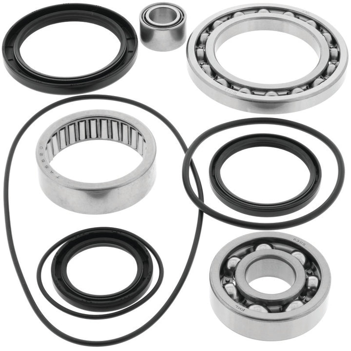 QuadBoss 99-04 Yamaha YFM250 Bear Tracker Rear Differential Bearing & Seal Kit - Bull Strap