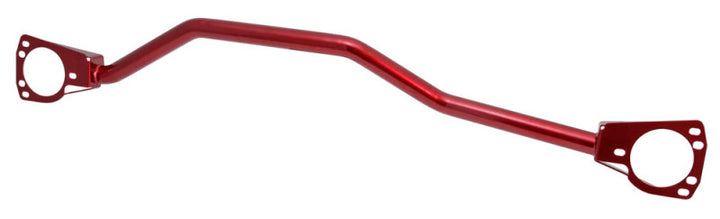 AEM 07-13 Mini Cooper S 1.6L  L4 Strut Bar - Red - Bull Strap