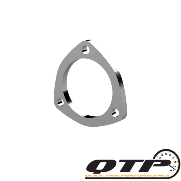 QTP 3in Weld-On QTEC 3 Bolt Flange - Bull Strap