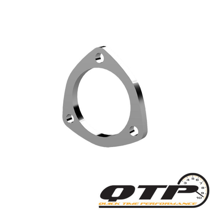 QTP 3in Weld-On QTEC 3 Bolt Flange - Bull Strap
