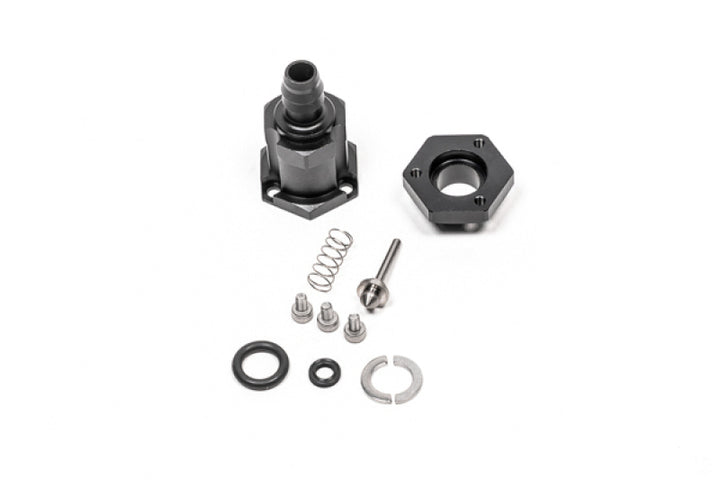 Radium Engineering Pump Outlet Adapter - Check Valve - 10mm Barb - Bull Strap
