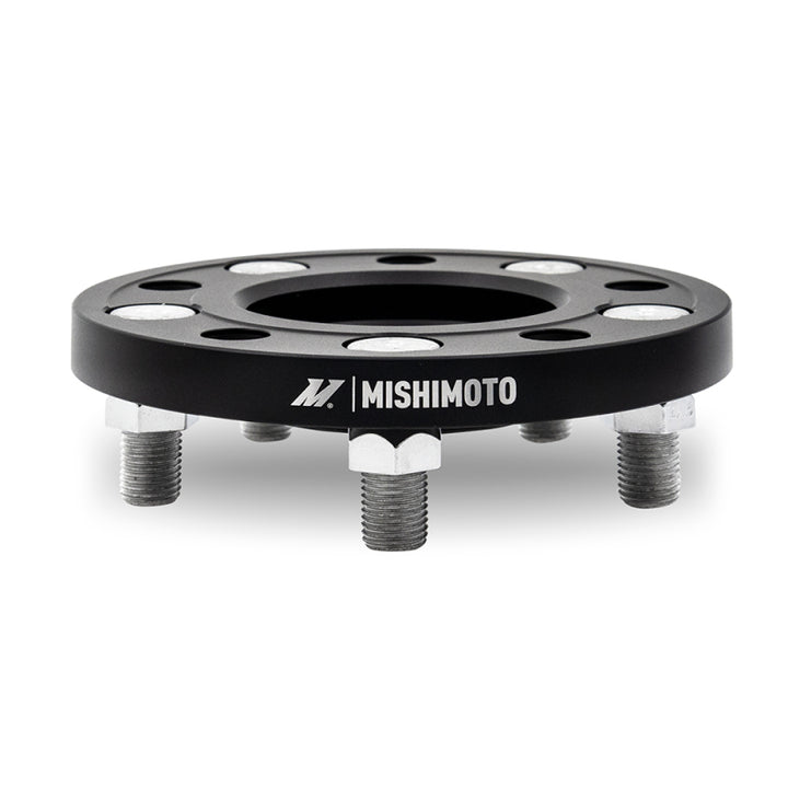 Mishimoto Wheel Spacers - 5x100 - 56.1 - 15 - M12 - Black - Bull Strap
