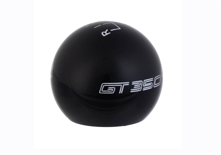 Ford Racing 15-19 Mustang GT350 6-Speed Shift Knob - Black - Bull Strap