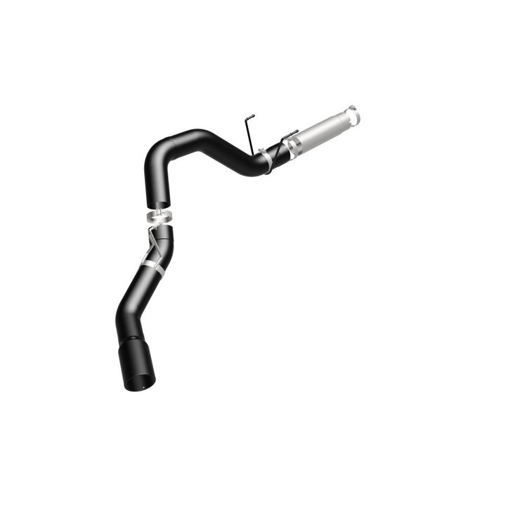 MagnaFlow 2020 Dodge Ram 3500 6.7L DPF-Back Black 5in Single Passenger Side Rear Exit - Bull Strap