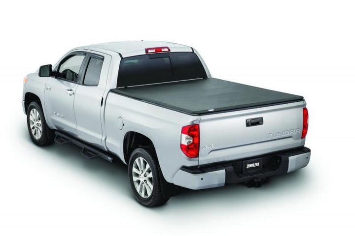 Tonno Pro 04-06 Toyota Tundra 6.3ft Fleetside Tonno Fold Tri-Fold Tonneau Cover - Bull Strap