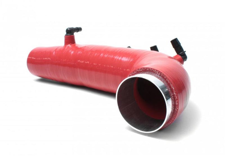PERRIN 08-14 Subaru WRX / 04-13 Forester XT / 05-09 LGT/OBXT Turbo Inlet Hose - Red - Bull Strap
