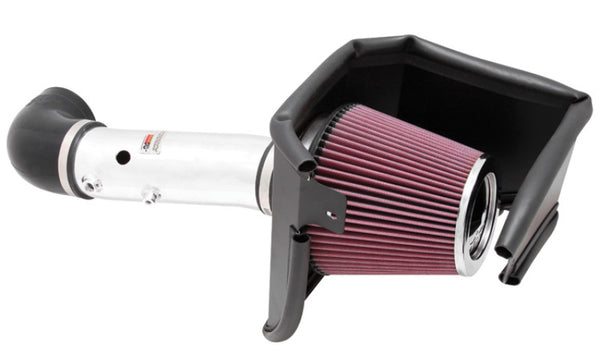 K&N 05-08 Magnum/06-13 Charger/08-13 Challenger / 05-13 Chrysler 300C V8 5.7L Typhoon C/A Intake - Bull Strap